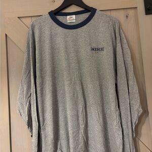Nike Gray Long Sleeve Shirt